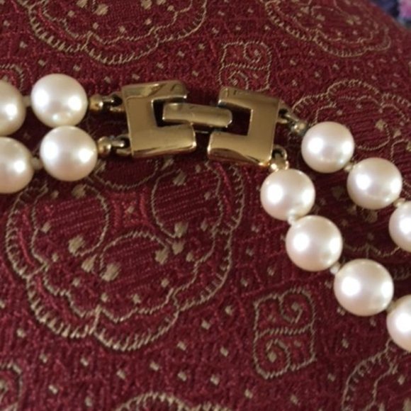 Monet double strand pearl necklace - Picture 4 of 6